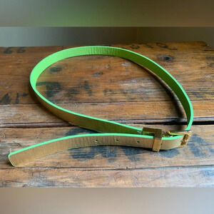 Micheal kors gold belt, thin belt